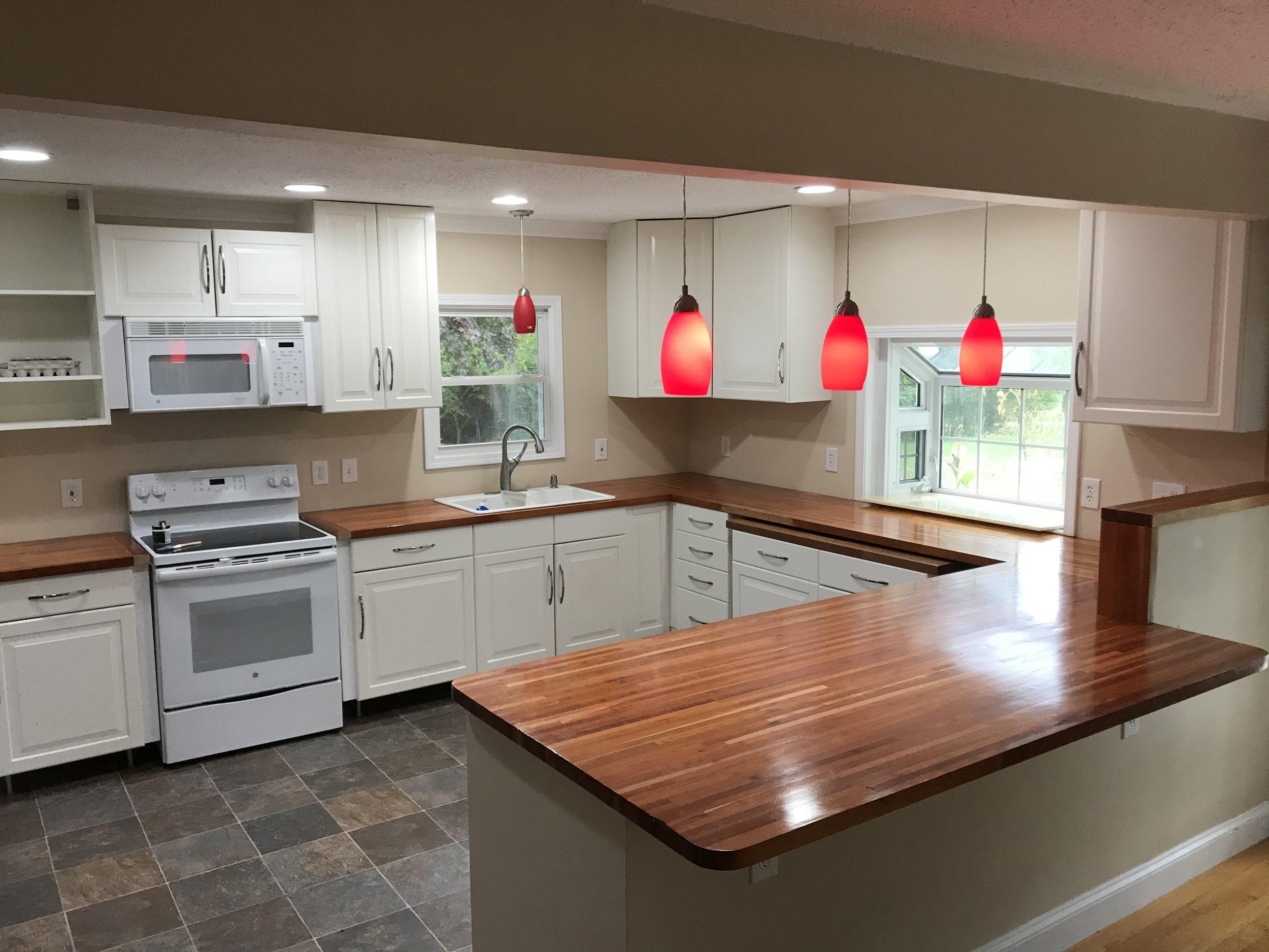 Transforming your kitchen with our professional remodeling services.